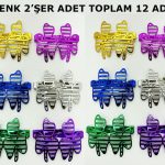 Парти Очила со Тематика на Вегас Казино 6 Бои 12 Парчиња