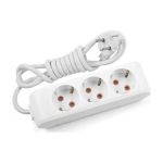 Viko Multi-let Кабелски групен приклучок со 3 места, 2 метри - Image 2