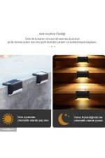 WaterProof Solar Merdiven Lambası 4 Adet - Image 2