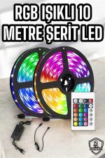 Нова Генерација RGB Светлосна 10Метарска Лента LED со Далечинско Управување и Полнење - Image 2