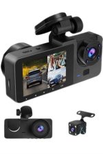 HD DVR 3 Камера Автомобилска Кamera со 2.0 инчен екран - Image 5