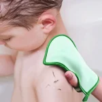 Мек туш сунѓер за бања во форма на ракавица - Image 2