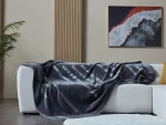 Перлина Втиснато Ќебе Дупло - Сиво - Image 5