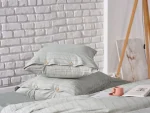 Комплет за постелнина Mabel со обоена нишка, единечен - Image 5