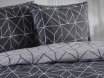 Ranforce Polka Nevresim Takımı Çift King Size - Antrasit - Image 7