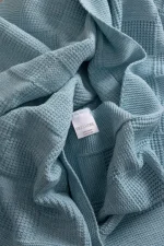 Plaid Сина Двојна Ќебе - Image 2