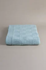 Plaid Сина Двојна Ќебе - Image 4
