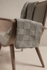 Plaid Визон Единечна Ќебе - Image 5