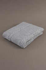 Trenza Ќебе Дупла Големина Сива - Image 4