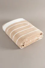 Twin Soft Памучно Единечно Ќебе – Кафе - Image 4