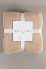 Twin Soft Памучно Двокреветно Ќебе - Кафеава
