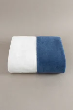 Twin Soft Памучно Единечно Ќебе - Сино - Image 4