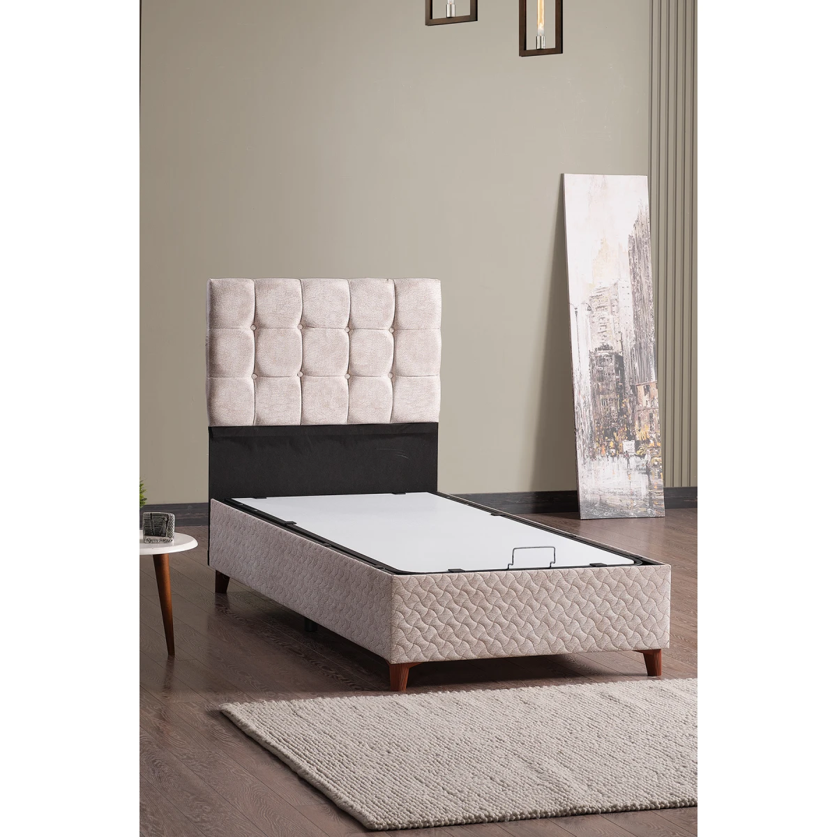 15052537-1-1200x1200 Bengü Единечен Сет Легло и Наслон / крем - Image 1