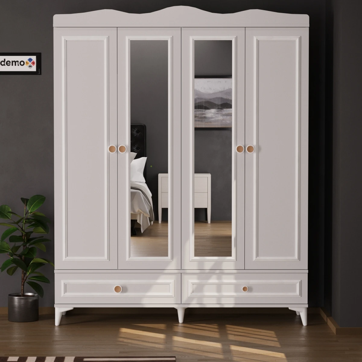 150993837-1-1200x1200 Нова Гардероба / Бела - Image 1