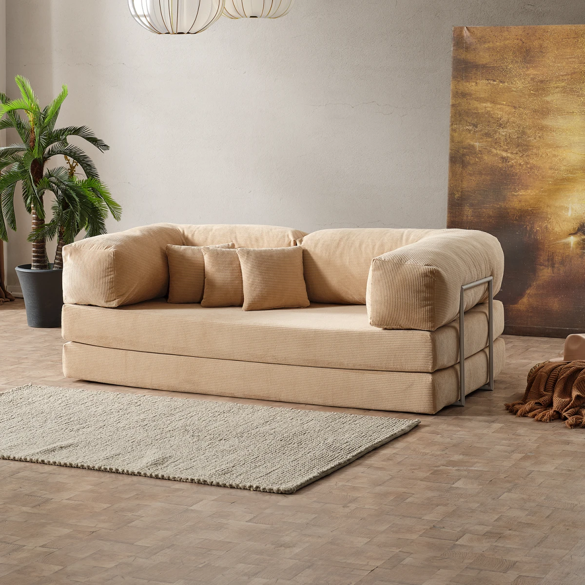 15099521-1-1200x1200 Legom Stil Мултифункционален Кауч / Беж - Image 1