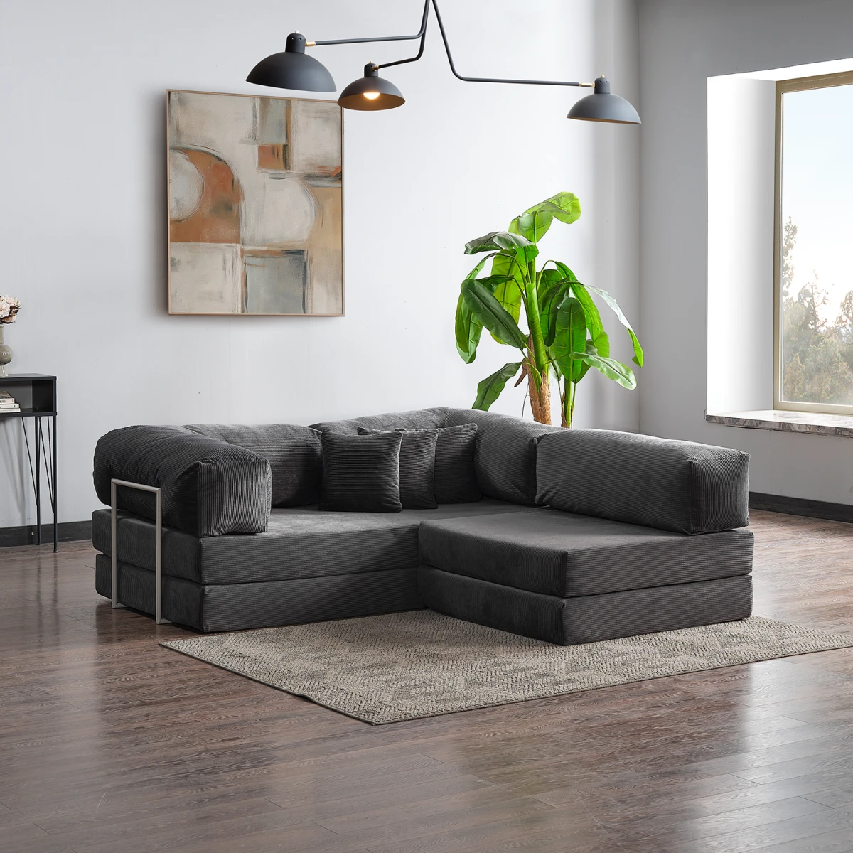 15099538-1-1200x1200 Legom Sera Мултифункционален Комплет Каучи / Антрацит - Image 1