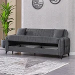Serra Тросед База Кауч Софа / Сива - Image 3