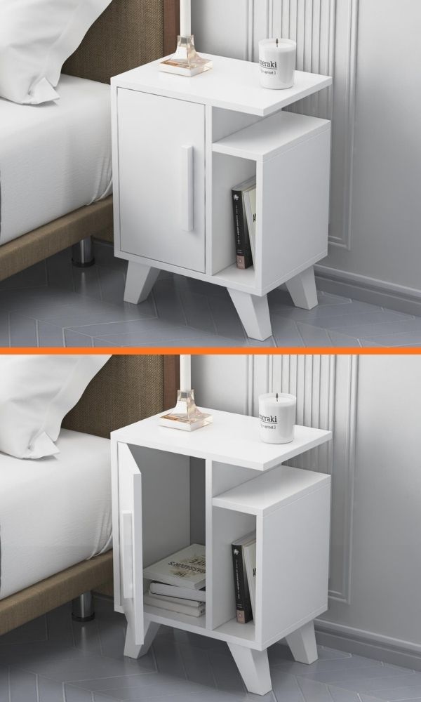 BENGİ Komodin BENGİ Комод / бел - Image 1