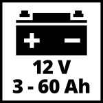 Einhell CE BC 2 M Полнач за акумулатори 60 Ампер - Image 3