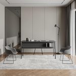 ELLA Канцелариски Комплет маса+маса за кафе /антрацит - Image 2