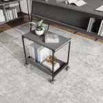 ELLA Канцелариски Комплет маса+маса за кафе /антрацит - Image 4