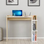 RUBY Работна Маса / Бела и даб - Image 2