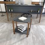 sZENITH Канцелариски Комплет Маса + масичка / антрацит и орев - Image 4