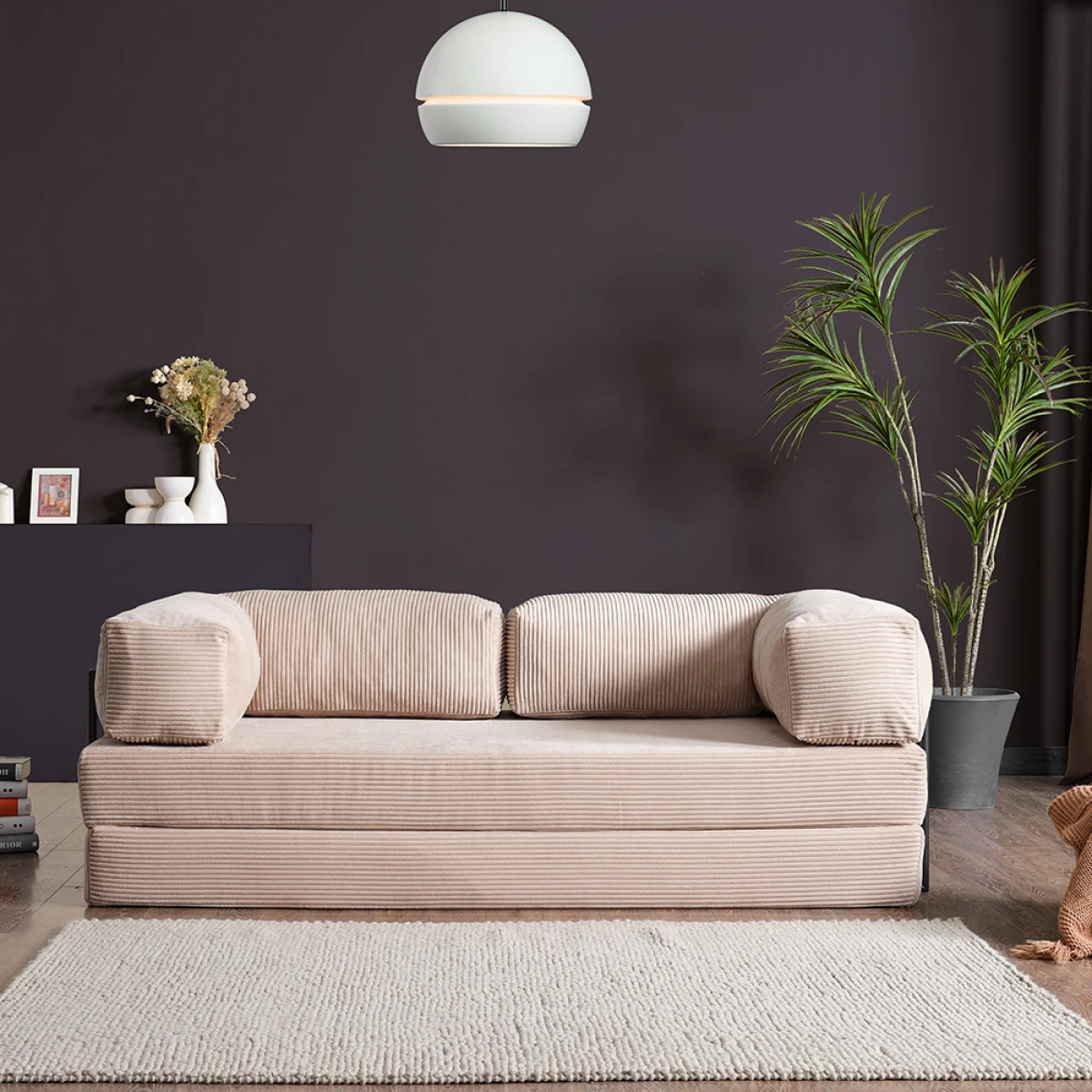 , Lounge Повеќенаменска Столица / Крем - Image 1