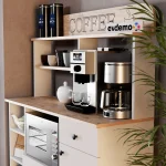 Бариста Кафе Агол Мултифункционален Ормар / Бор - Image 4