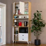 Аtlas Кафе Агол Мултифункционален Плакар / Бор - Image 3