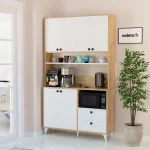 Silva Кафе Агол Мултифункционален Ормар / Бор - Image 2