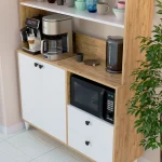 Silva Кафе Агол Мултифункционален Ормар / Бор - Image 5