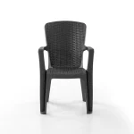 Side 2-ка Rattan Столчиња / Црна - Image 2