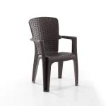 Side 2-ка Rattan Столчиња / Кафеава - Image 3
