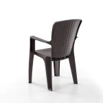 Side 2-ка Rattan Столчиња / Кафеава - Image 4