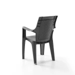 Efes 2-ка Rattan Столчиња / Црна - Image 4