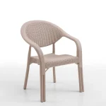Bamboo 2-ка  Rattan Столчиња / Капучино - Image 3