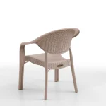 Bamboo 2-ка  Rattan Столчиња / Капучино - Image 4