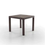 Rattan Маса 90x90 см / Кафеава
