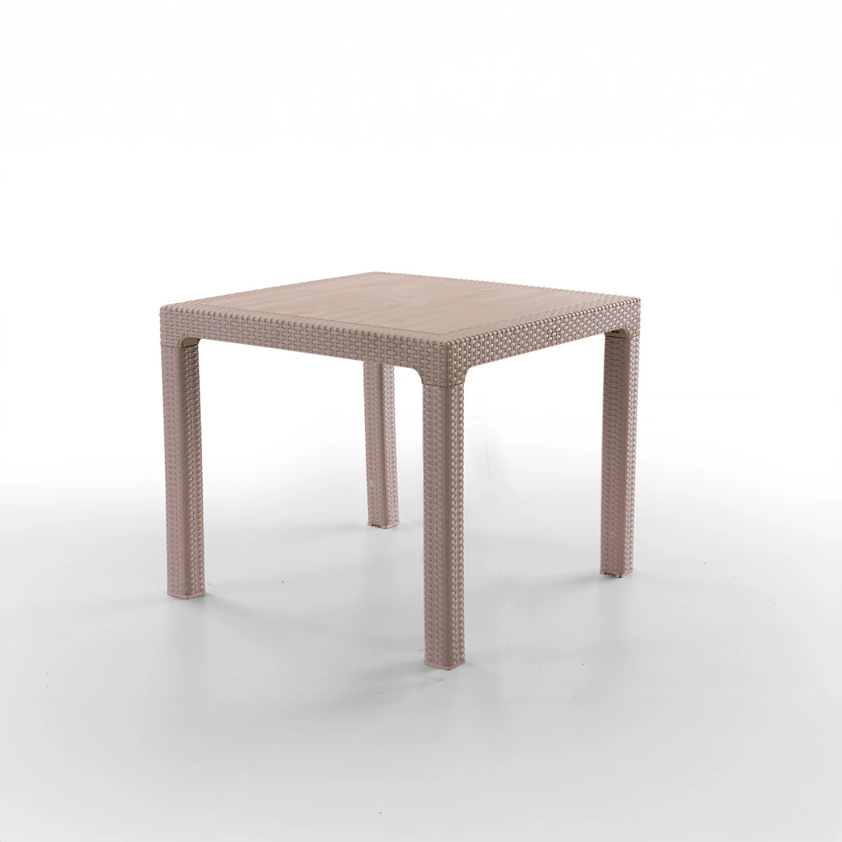 15099679-1-1200x1200 Rattan Маса 90x90 см / Капучино - Image 1