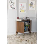 Elegant Декоративна Конзола со 2 Врати / Орев - Image 3