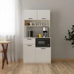 Arya Кафе Агол Мултифункционален Ормар / Бела