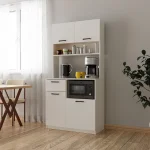 Arya Кафе Агол Мултифункционален Ормар / Бела - Image 2
