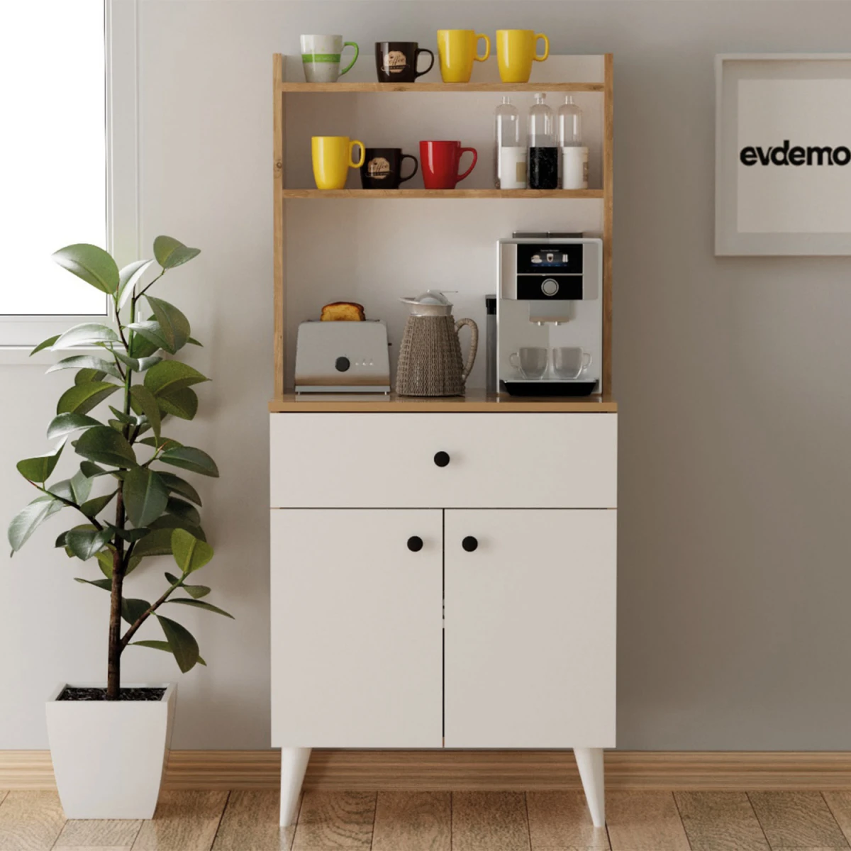 bigacam1-1200x1200 Biga Кафе Агол Мултифункционален Ормар / Бор - Image 1