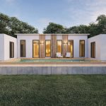 118 m² Еднокатна Контејнерска Куќа
