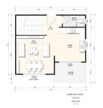 104 m² Двокатна Контејнерска Куќа - Image 4