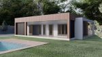 128 m² Еднокатна Контејнерска Куќа - Image 2
