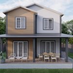 150 m² Двокатна Контејнерска Куќа
