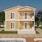114 m² Двокатна Контејнерска Куќа