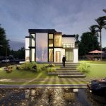 174 m² Двокатна Контејнерска Куќа